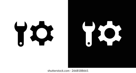 Ferramentas de produtividade ícone ilustração em estilo plano. ícone modelo cor editável.