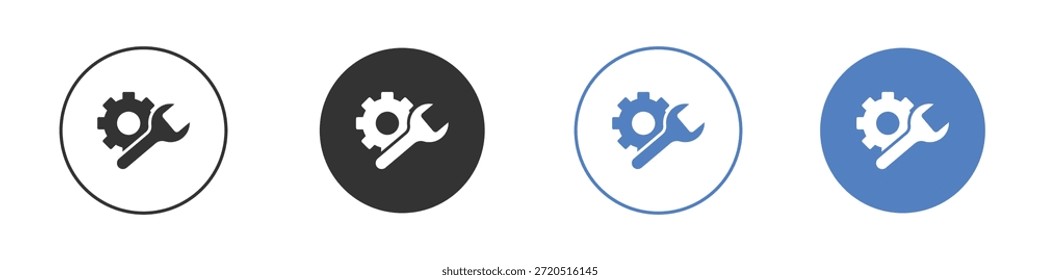 Herramientas de productividad icono de Vector Clip ilustración de arte colección