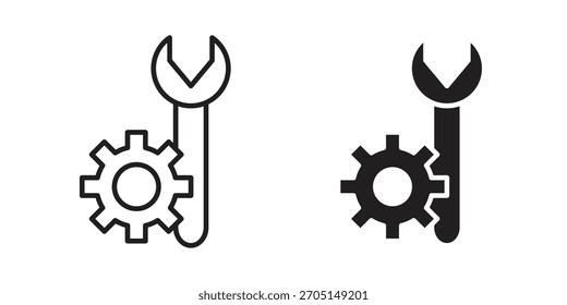 Productivity tools icon vector modern flat and stroke designs