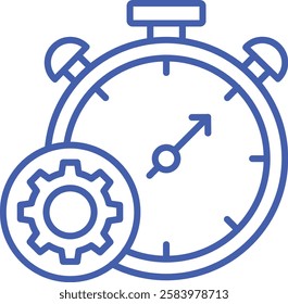 Productivity vector icon. Can be used for printing, mobile and web applications.