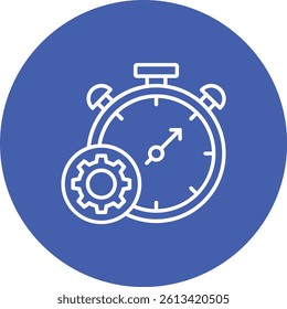Productivity vector icon. Can be used for printing, mobile and web applications.