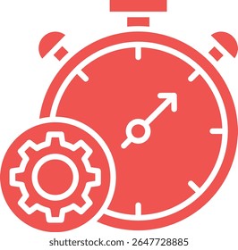 Productivity vector icon. Can be used for printing, mobile and web applications.