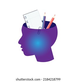 Produktivitäts-Vektorgrafik. Verstand. Effektive Zeitmanagement-Elemente für Ihr Design. Planungsaufgaben, Aktivitäten, Zeitpläne, Arbeitszeit, Menschen am Arbeitsplatz. Medizin, Bildung