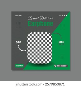 Products design sale social media post design template