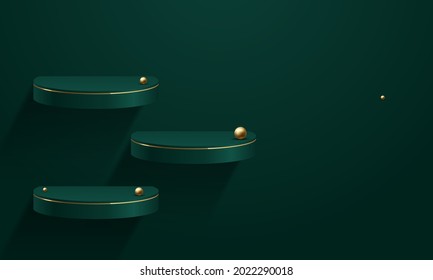 products display 3d background podium scene