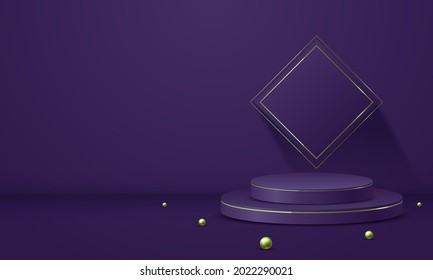 products display 3d background podium scene