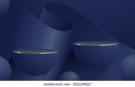 products display 3d background podium scene