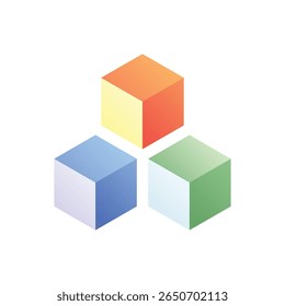 Products. Editable vector icon, coloured.