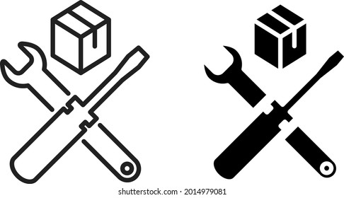 products services icon , vector illustration