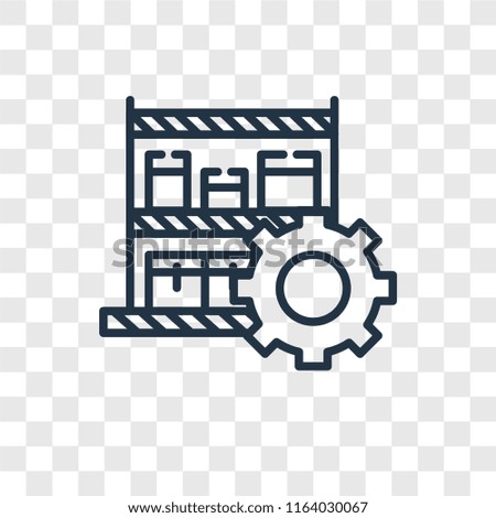Products vector icon isolated on transparent background, Products logo concept