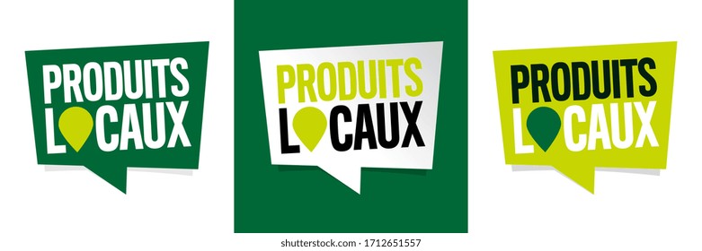 Produits locaux, productos locales en francés