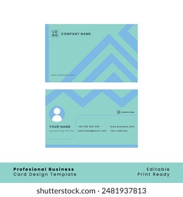 Profesional Business Card Design Template, ID Card Template, Business Design Card