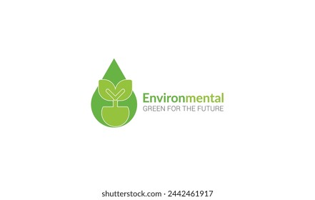 Profesional Environment Logo Template for green company
