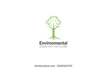 Profesional Environment Logo Template for green company