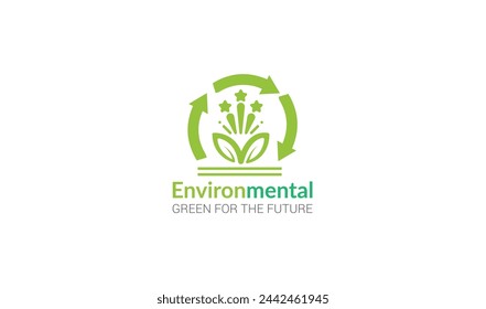 Profesional Environment Logo Template for green company