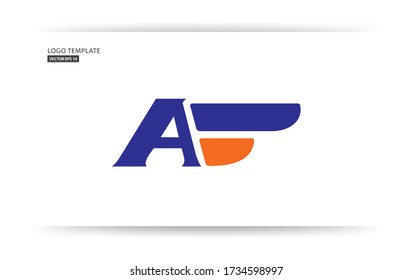 profesional logo template. The letter A logo, the Logo element, can be used for logistics, transportation, moving forward, for courier shipments or transportation and shipping services. vector eps 10.