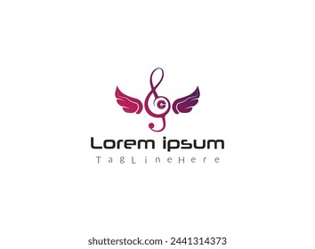 profesional Music note symbols logo and icons template