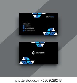 Profession Business card design template.