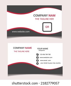 profession creative business card  template
