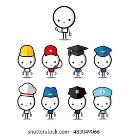 Profession Icon Set