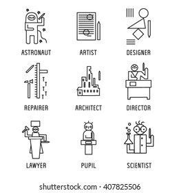 Profession icons