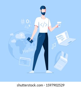 Profession mobile developer php programmer