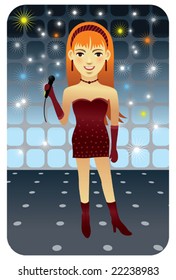 Serie de profesiones: Cantante pop - Visita nuestra galería para más profesiones.