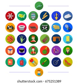 profession, tourism, sport and other web icon in flat style. medicine, furniture, technology icons in set collection.