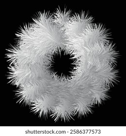 Professional 3D flower design template