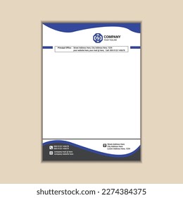 "Professional A4 Letterhead Design for Modern Businesses"