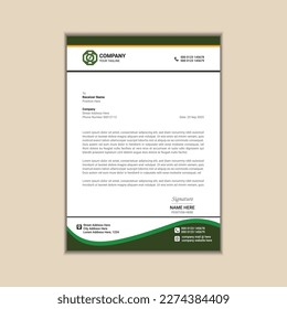"Professional A4 Letterhead Design for Modern Businesses"