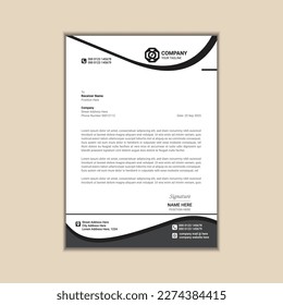 "Professional A4 Letterhead Design for Modern Businesses"