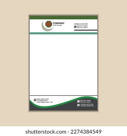 "Professional A4 Letterhead Design for Modern Businesses"