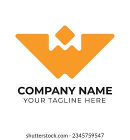 Plantilla de diseño de logotipo profesional abstracto creativo moderno minimalista de negocios