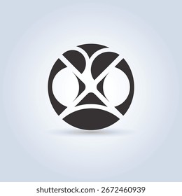 Plantilla de arte de diseño de logotipo elegante abstracto de Profesional