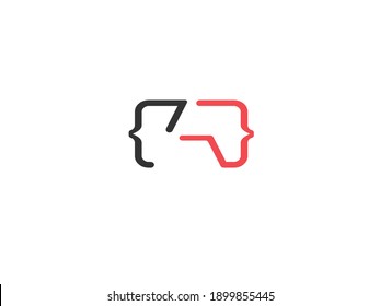 Professional abstract logo and icon design. For Business Logo Templates, Square Elements, Website, Business Symbol, company.