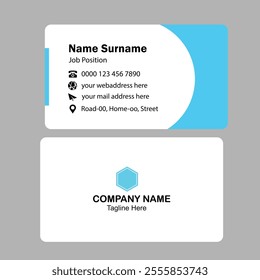 Professional Abstract Pattern Business Card design