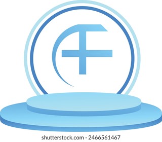 Professional AF letters logo design vector images. AF logo design template icon. FA circle icon design best company identity