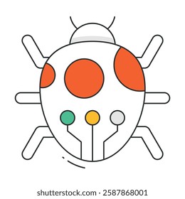 A professional AI strategy icon symbolizing business intelligence, strategic planning, and automated decision-making.