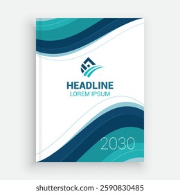 Professional Annual Report Layout Template for Success