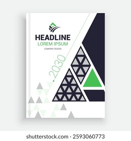 Professional Annual Report Layout Template for Success