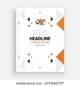 Professional Annual Report Layout Template for Success