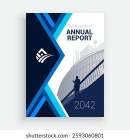 Professional Annual Report Layout Template for Success