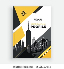 Professional Annual Report Layout Template for Success
