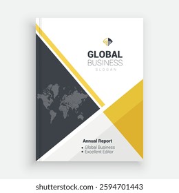 Professional Annual Report Layout Template for Success
