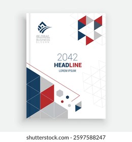 Professional Annual Report Layout Template for Success
