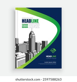 Professional Annual Report Layout Template for Success
