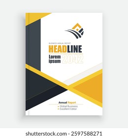 Professional Annual Report Layout Template for Success