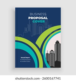 Professional Annual Report Layout Template for Success