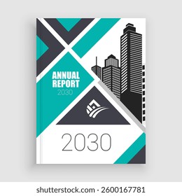 Professional Annual Report Layout Template for Success